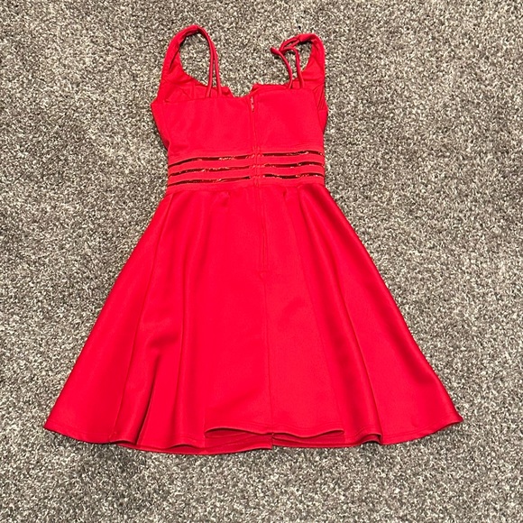 Red Short Dress - Picture 1 of 4